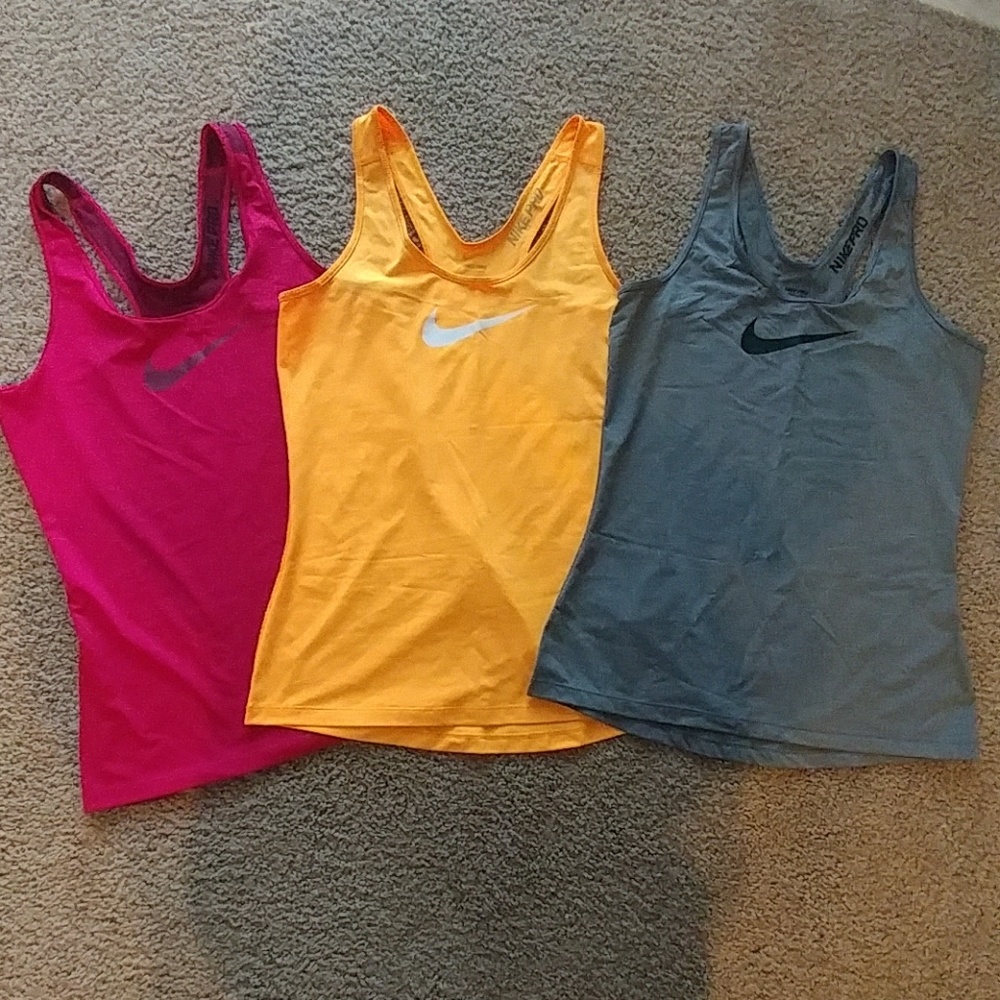 Nike Pro tank tops